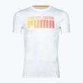 Tricou pentru bărbați PUMA Run Favorites Forever Faster TEE puma white