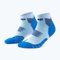 Șosete compresive pentru femei CEP Run Low Cut 5.0 blue/ice