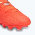 Încălțăminte de fotbal pentru copii PUMA Future 9 Pro FG/AG Jr glowing red/puma white/puma black/puma silver 7