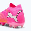 Încălțăminte de fotbal PUMA Future 9 Match FG/AG poison pink/puma white/sun stream/bright aqua/puma black 4