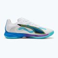 Încălțăminte de handbal PUMA Accelerate Nitro SQD 4 Game On puma white/glowing red/ultra blue 9