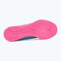 Încălțăminte de fotbal pentru copii PUMA Ultra 6 Play It Jr poison pink/puma wht/sun stream/bright aqua/puma blk 4