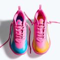 Încălțăminte de fotbal pentru copii PUMA Ultra 6 Play It Jr poison pink/puma wht/sun stream/bright aqua/puma blk 12