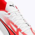 Cizme de fotbal PUMA Ultra Play MXSG pentru bărbați puma alb/puma negru/fire orchid 8