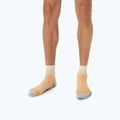 Șosete ASICS Performance Run Quarter oatmeal/feather grey/pepper 4