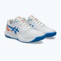 Încălțăminte de tenis pentru copii ASICS Gel-Dedicate 9 GS white/directoire blue