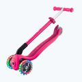 Trotinetă cu trei roți pentru copii Globber Primo Foldable Lights fuchsia 7