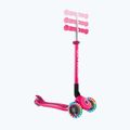 Trotinetă cu trei roți pentru copii Globber Primo Foldable Lights fuchsia 10