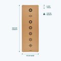 Covoraș de yoga Myga Chakra XL 6 mm brown 7