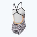 Costum de baie dintr-o singură piesă pentru femei ZONE3 Kona Speed Strap Back imprimeu tribal / negru / alb / portocaliu 5
