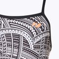 Costum de baie dintr-o singură piesă pentru femei ZONE3 Kona Speed Strap Back imprimeu tribal / negru / alb / portocaliu 3