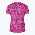 Tricou de ciclism pentru femei Endura Grid Floral Ltd W pink pop 8