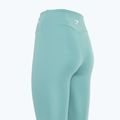 Colanți de antrenament pentru femei Gymshark Training Cropped teal 4