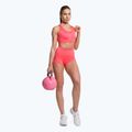 Gymshark Open Back Training Sports sutien de fitness roz cu bulină 2