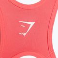 Gymshark Open Back Training Sports sutien de fitness roz cu bulină 7