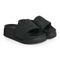 Papuci pentru femei KARL LAGERFELD Kondominium Nft Relief black rubber 2