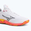 Încălțăminte de volei Mizuno Wave Luminous 3 white/fiery coral 2/citrus 7