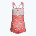 Speedo Digital Frill Digital Frill Thinstrap Costum de baie o singură bucată pentru copii Orange 8-1288115155 2