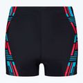 Pantaloni scurți de înot Speedo Tech Print pentru bărbați, negru/portocaliu