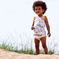Costum de baie dintr-o piesă pentru copii  Splash About Happy Nappy flowe meadow 7