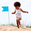 Costum de baie dintr-o piesă pentru copii  Splash About Happy Nappy flowe meadow 8