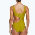 Costum de baie o piesă pentru femei Nike Block Texture auriu NESSD288-314 5