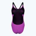 Costum de baie o piesă pentru femei Nike Logo Tape Fastback fuchsia dream 2