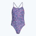 Costum de baie dintr-o bucată pentru copii Nike Hydrastrong Lace Up Back university blue