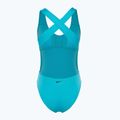 Costum de baie dintr-o piesă pentru femei Nike Multi Logo Crossback dusty cactus 2