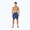 Șort de înot pentru bărbați Nike Fine Floral 7" Volley midnight navy 2