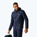 Geacă pentru bărbați REGATTA Hooded Marizion black navy/olympian blue
