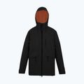Geacă de ploaie pentru bărbați Regatta Balaton black/pumpkin spice 10