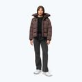 Geacă de iarnă pentru femei Pitbull Amalia Padded Hooded dark chocolate 2
