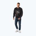 Bluză pentru bărbați Pitbull Strenght & Respect Crewneck washed dark graphite 4