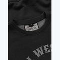 Bluză pentru bărbați Pitbull Strenght & Respect Crewneck washed dark graphite 7
