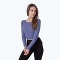 Top de yoga pentru femei 4F H4Z22-TSDL019 albastru