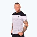 Tricou pentru bărbați Octagon As Many Chances As Courage black/white/grey