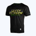 Tricou pentru bărbați Octagon Legion Brainrot Braziliano Crocodano black/multicolor
