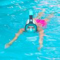 Mască integrală de snorkeling AQUASTIC albastră SMA-01SN 6