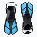 Set de snorkeling pentru copii AQUASTIC Mască + Aripioare + Tub albastru MSFK-01SN 4