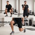 Ganteră cauciucată  XTREXO Hex HXD200 20 kg 5