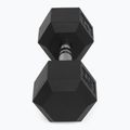 Ganteră cauciucată  XTREXO Hex HXD150 15 kg 6