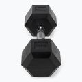 Ganteră cauciucată TREXO Hex HXD100 10 kg 3