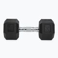 Ganteră cauciucată XTREXO Hex HXD100 10 kg 7