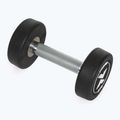 Gantera din fontă cauciucată XTREXO Pro 4 kg black