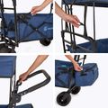 Cărucior de transport AQUASTIC Cart albastru 8