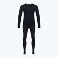 Set de lenjerie termoactivă pentru bărbați WOOLCANO Merino SET0540 negru 10