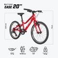Bicicleta pentru copii ATTABO EASE 20" roșu 2
