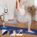 Yoga mat HMS YM10 8 mm albastru închis 8