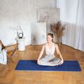 Yoga mat HMS YM10 8 mm albastru închis 9